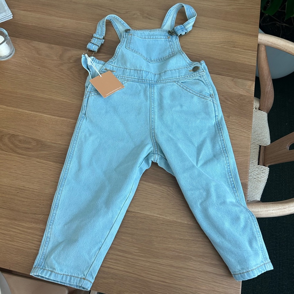 Little urban apparel light denim overall - Picture 1 of 3